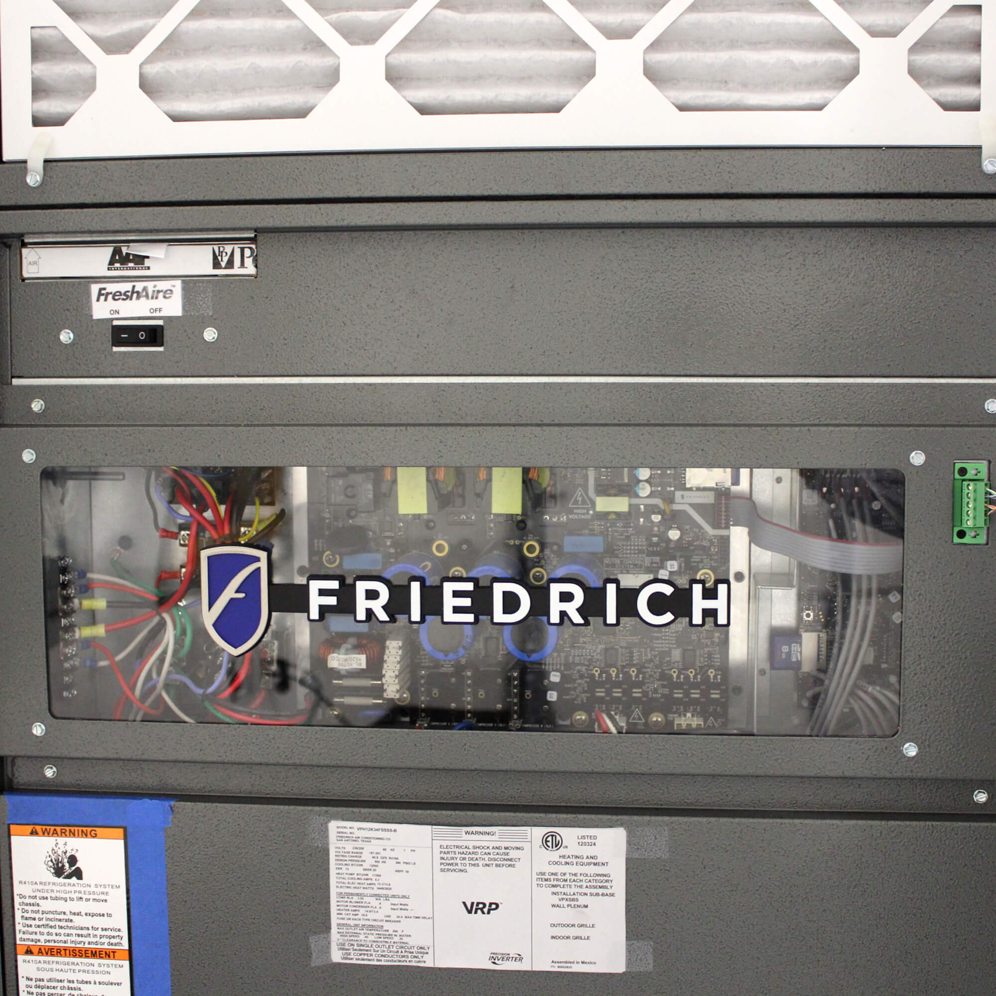VRP Single Package HVAC and IAQ Solution Friedrich